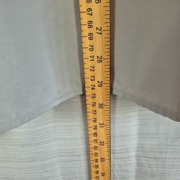 Columbia Shirt Mens XL Omni-Shade Grey Sun Protection Button Down Short Sleeve - Picture 4 of 13